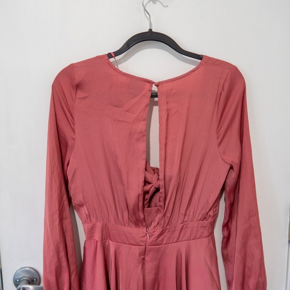 Hello Molly Talk Fast Midi Dress Blush - Picture 5 of 7